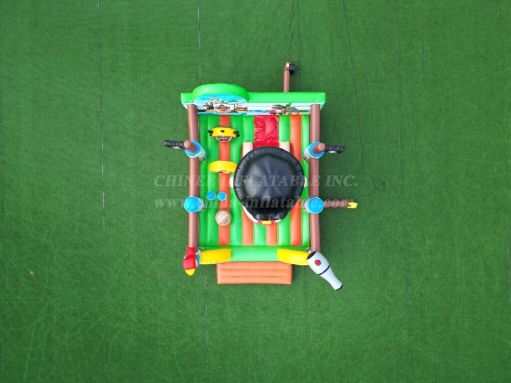 T2-7062 Pirate Inflatable Funland