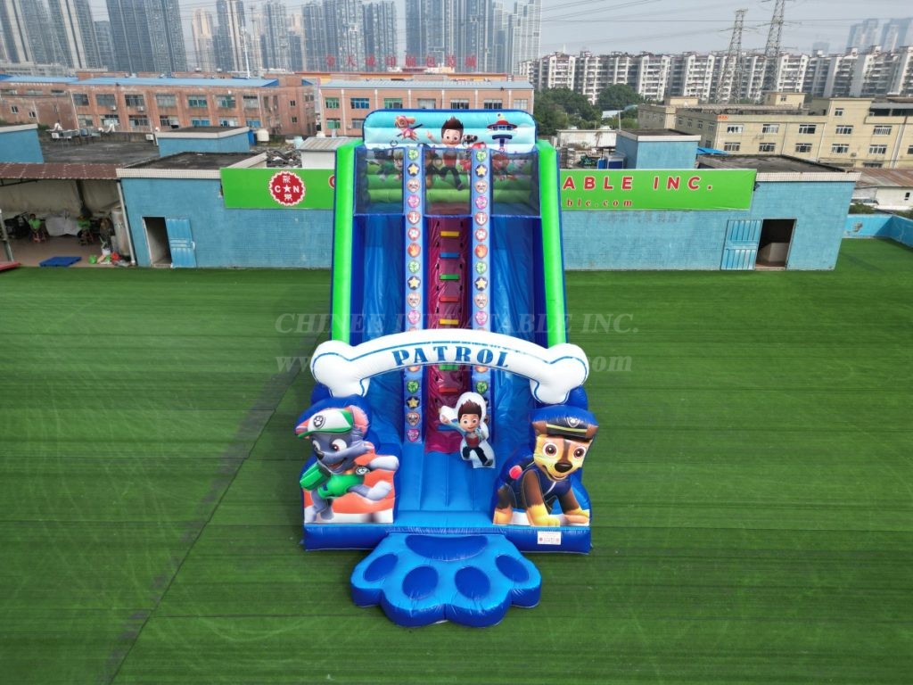 T8-4185 PAW Patrol Themed Inflatable Slide