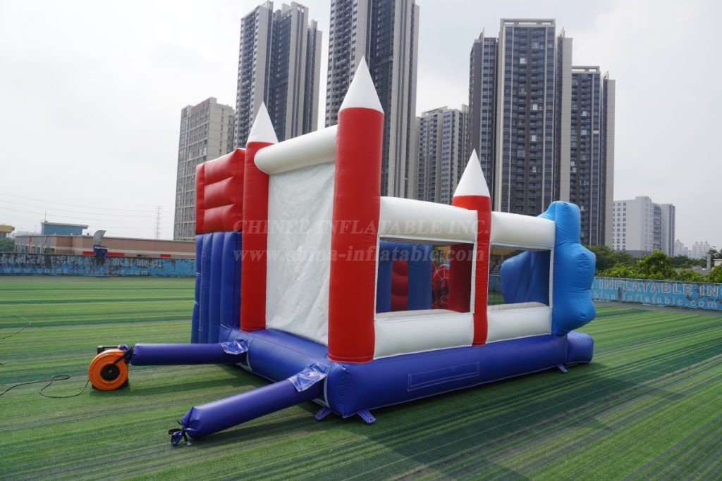 T2-8105B Marvel Super Hero Bouncy Caste With Slide