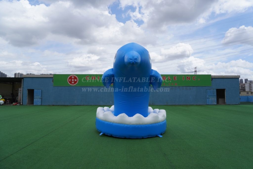 Cartoon1-917 Dolphin inflatable cartoon