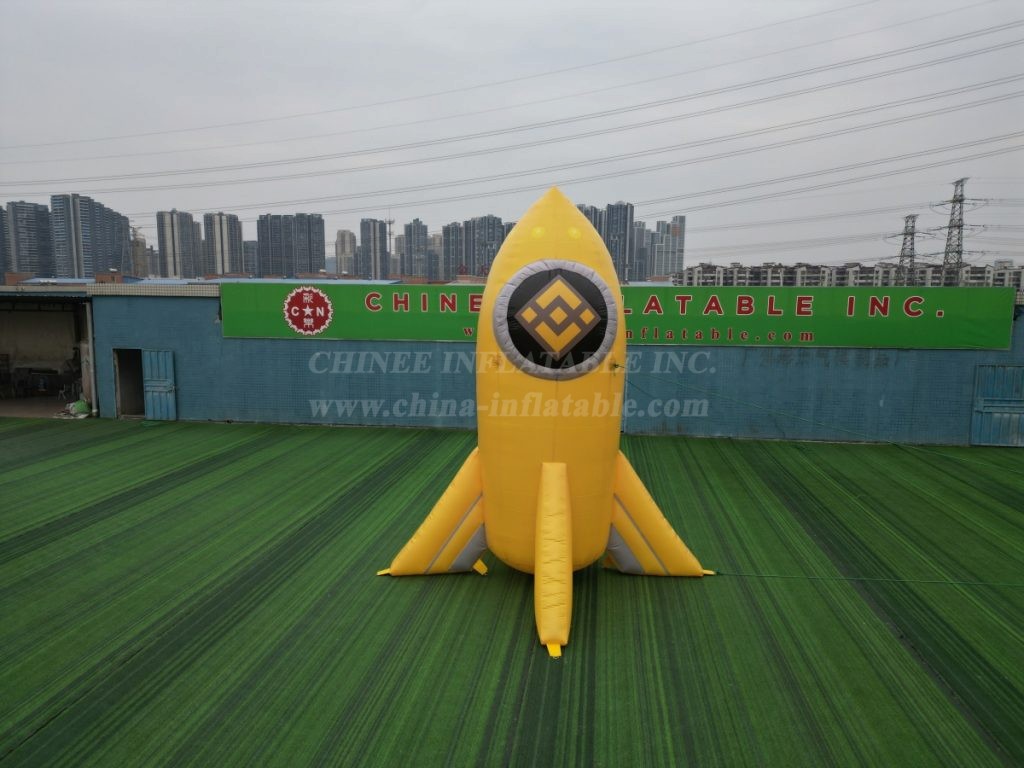 S4-1008 BNB Inflatable Rocket