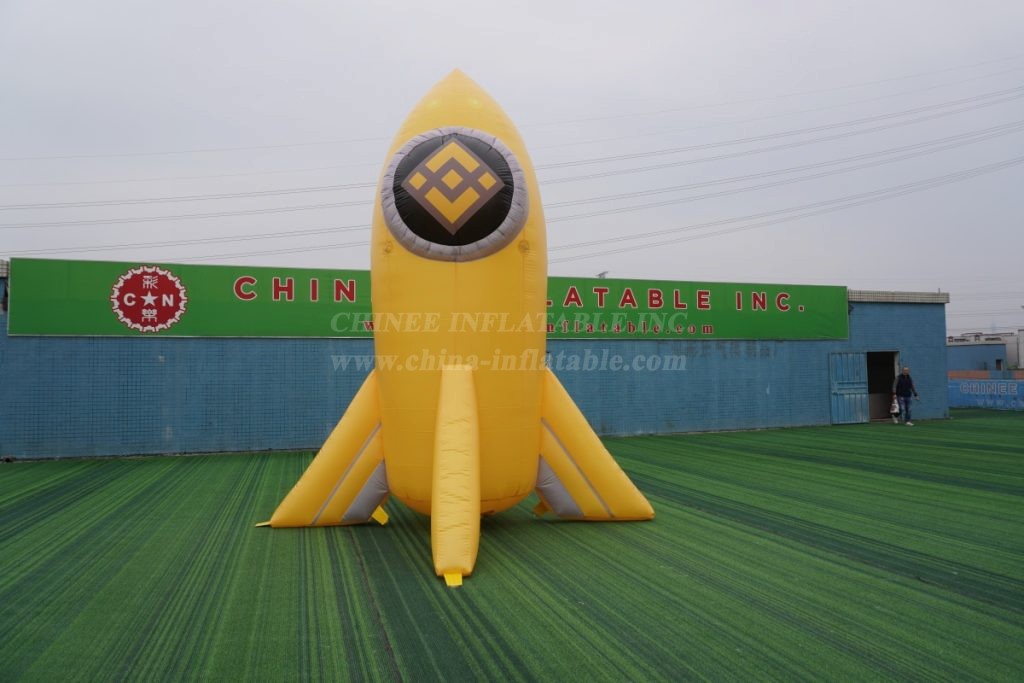 S4-1008 BNB Inflatable Rocket