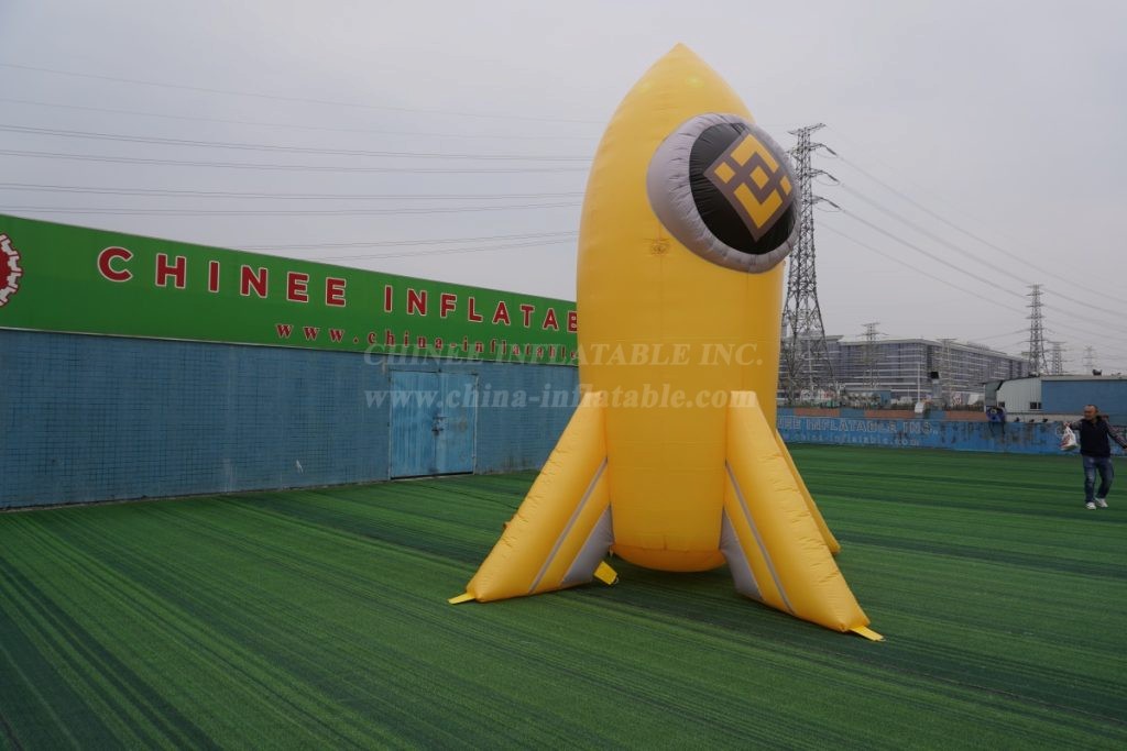 S4-1008 BNB Inflatable Rocket