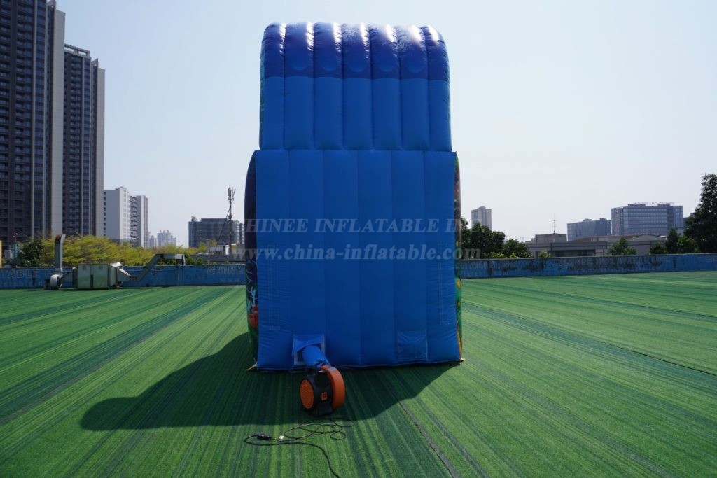 T8-4959 Surfing Monkey Madness Inflatable Slide