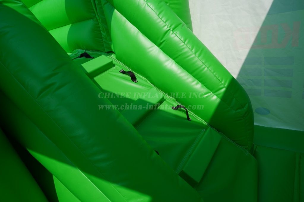 T2-3260 Bus Shape Inflatable Bounce House with Slide