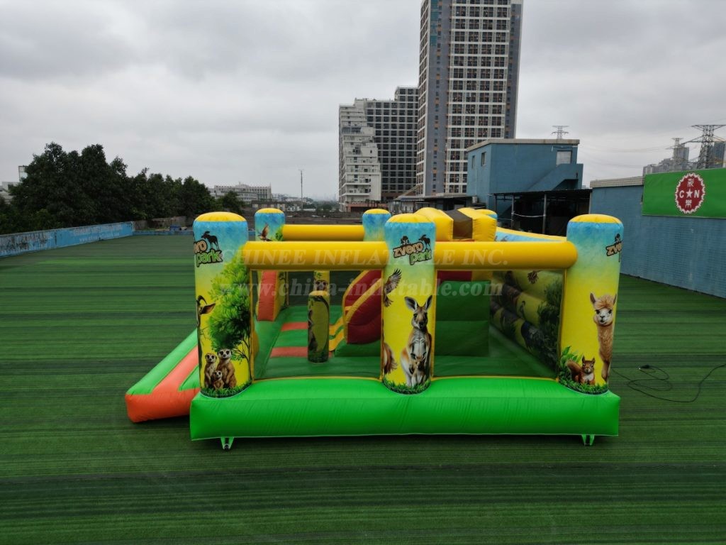 T2-3246C Animal Theme Inflatable Bouncer