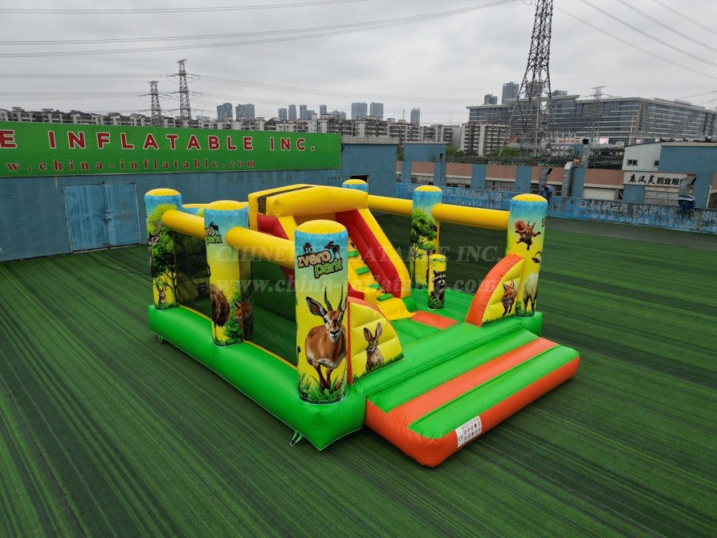 T2-3246C Animal Theme Inflatable Bouncer