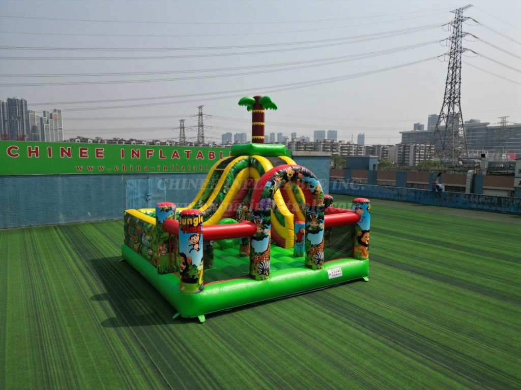T2-4103F Jungle Theme Inflatable Set