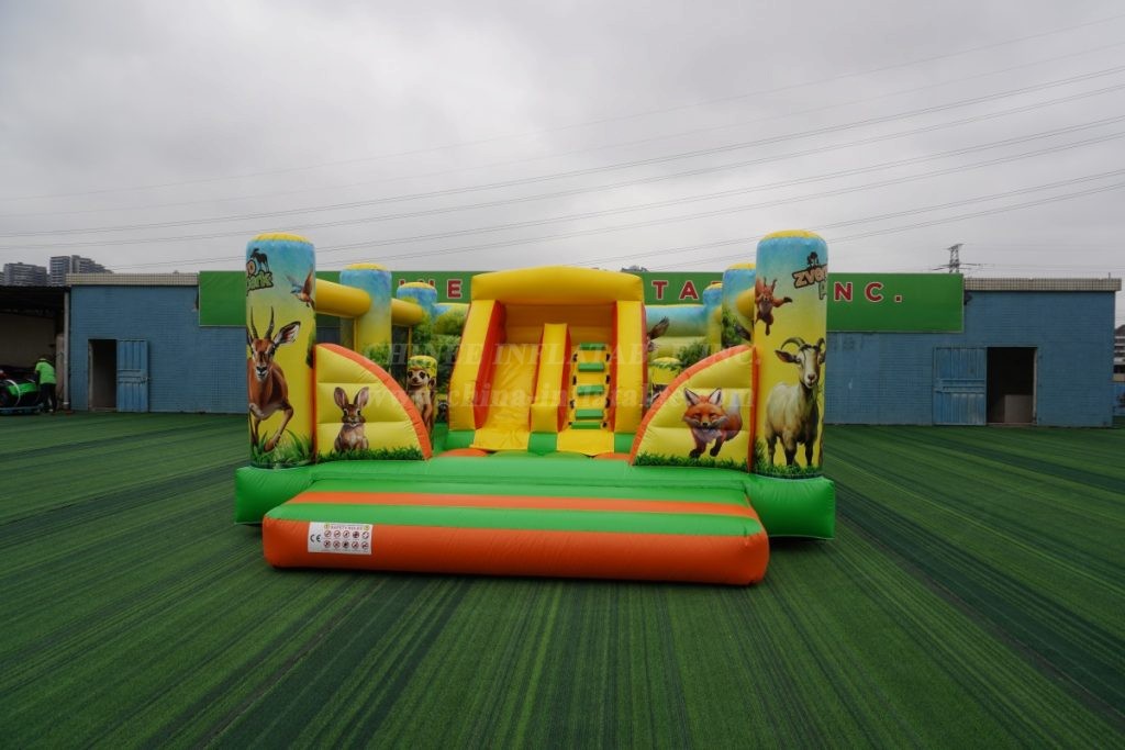 T2-3246C Animal Theme Inflatable Bouncer
