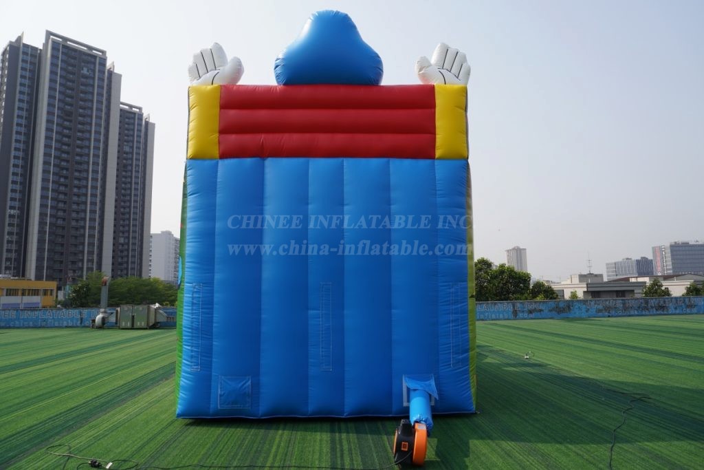 T7-1540B Clown Theme Inflatable Slide