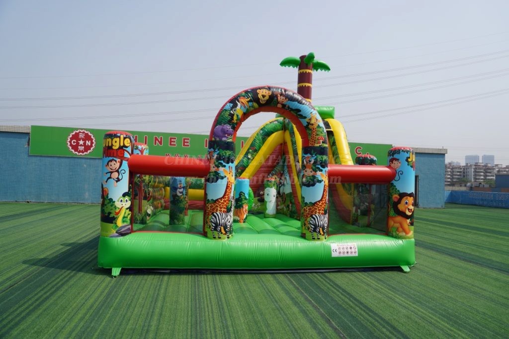 T2-4103F Jungle Theme Inflatable Set