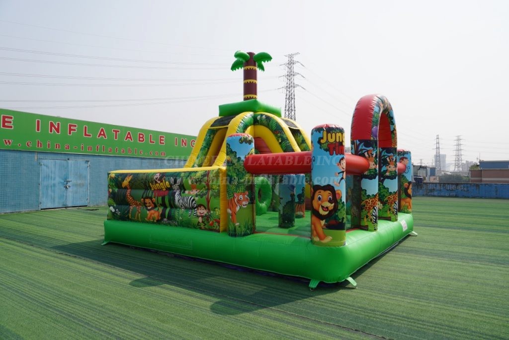 T2-4103F Jungle Theme Inflatable Set