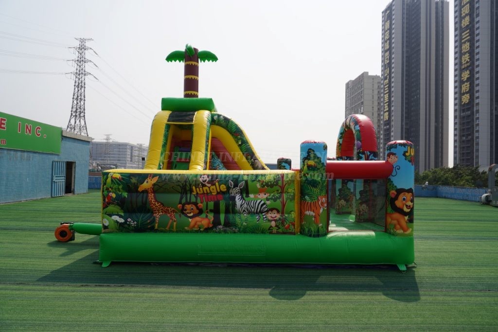 T2-4103F Jungle Theme Inflatable Set