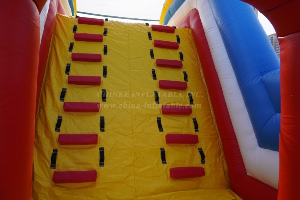 T7-1814C Colorful Inflatable Obstacle Course