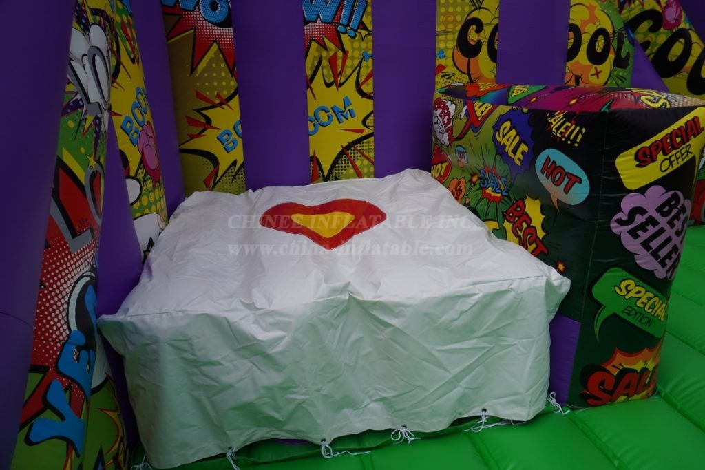 T6-848B Comic Theme Inflatable Park