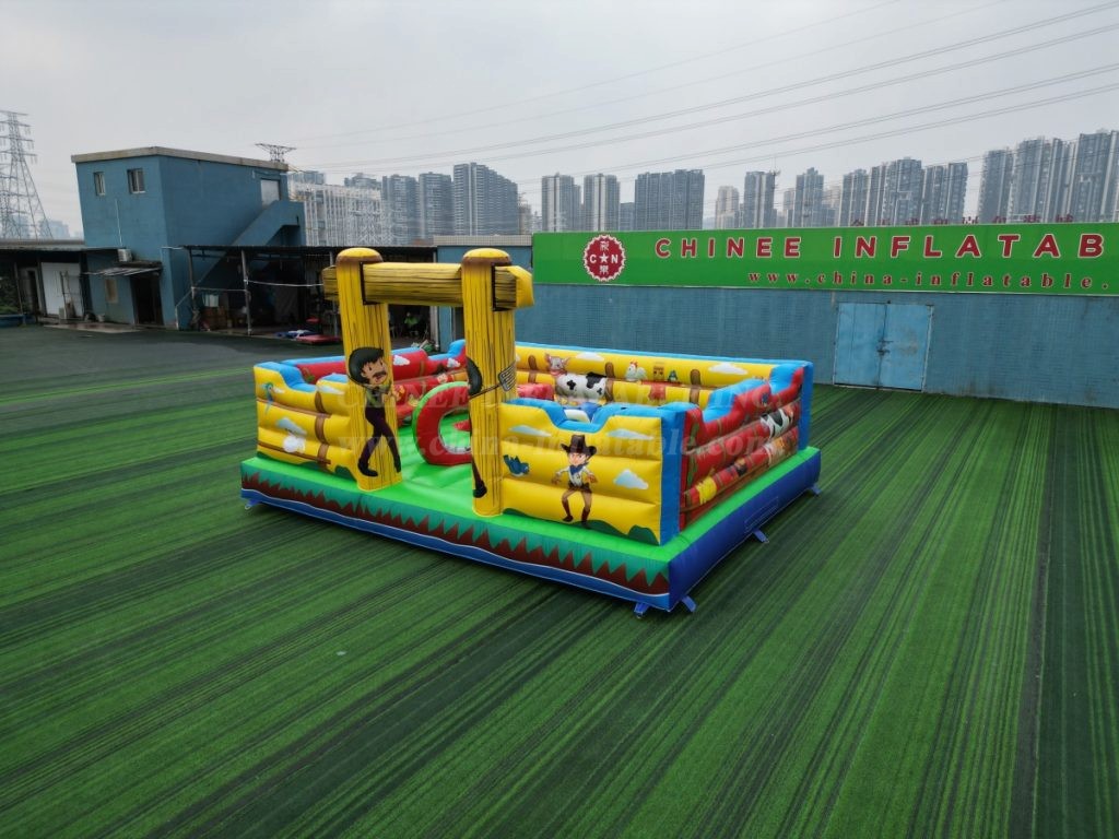 T2-4962 Wild West Inflatable Bouncer