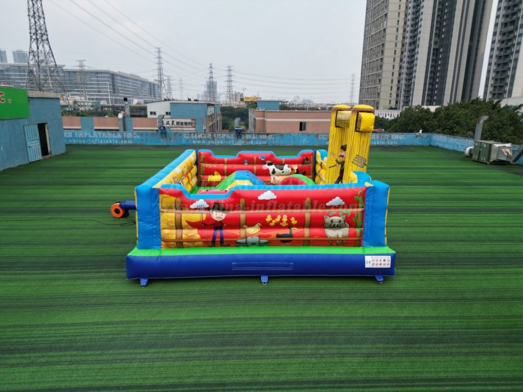 T2-4962 Wild West Inflatable Bouncer