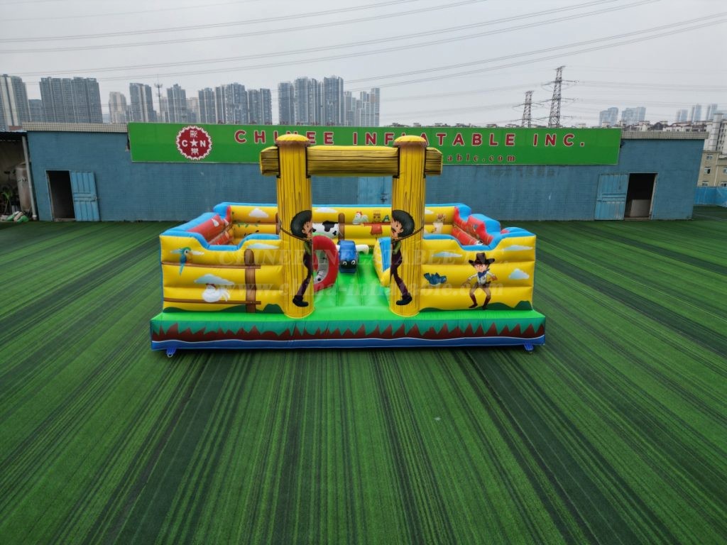 T2-4962 Wild West Inflatable Bouncer