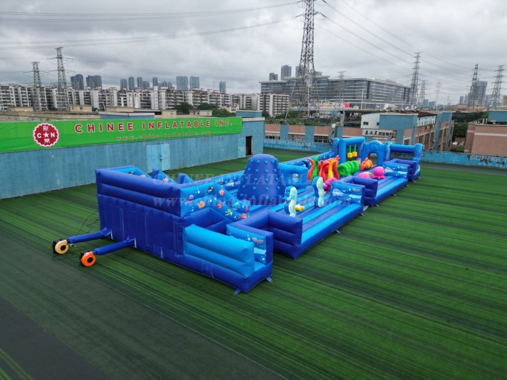 T6-4390 Ocean Theme Inflatable Park