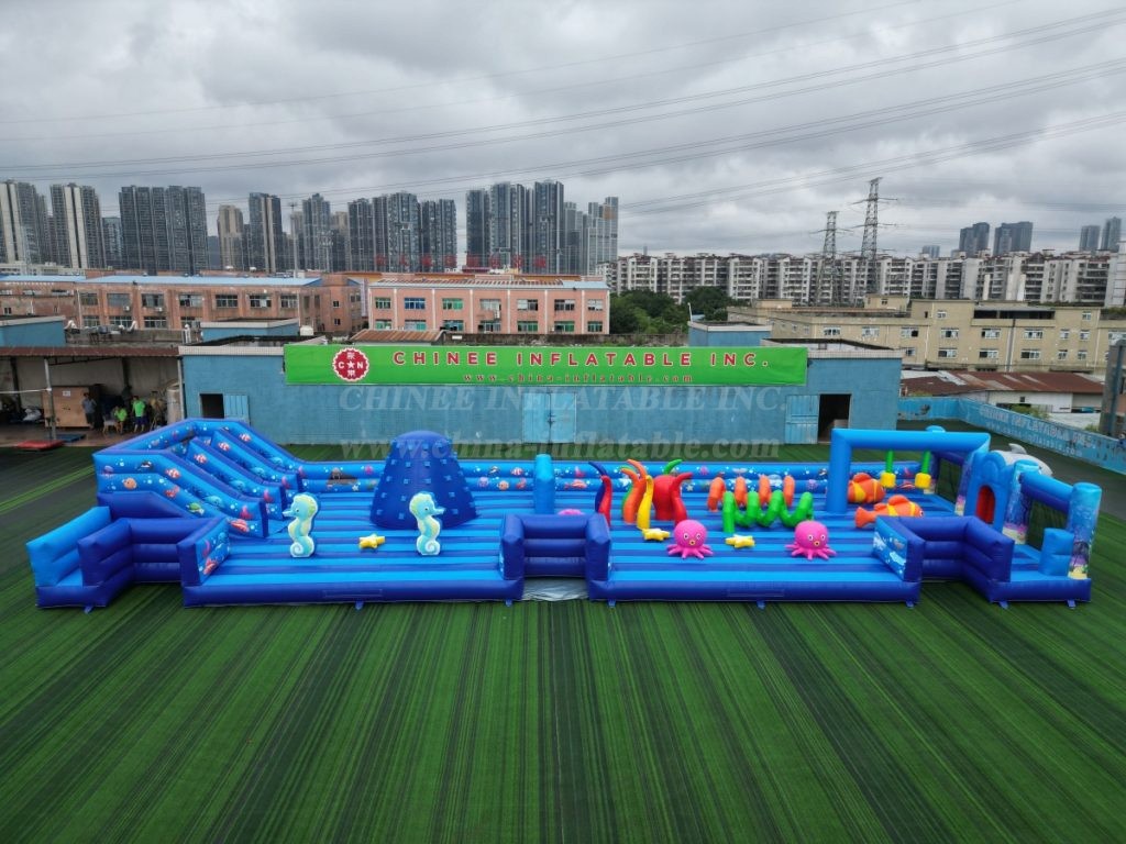 T6-4390 Ocean Theme Inflatable Park