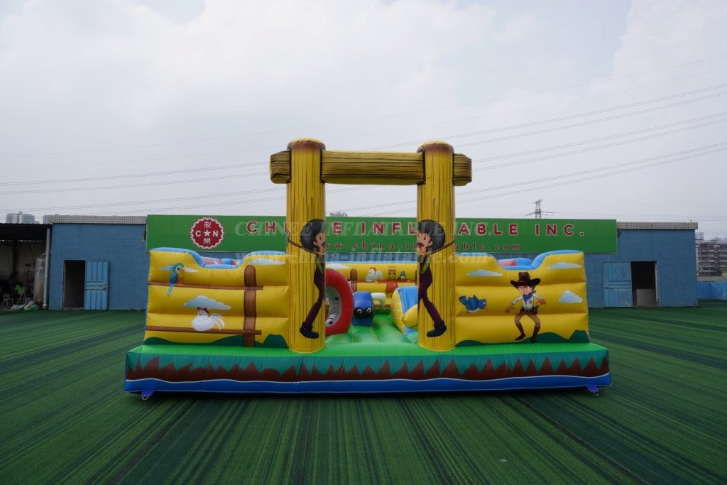 T2-4962 Wild West Inflatable Bouncer