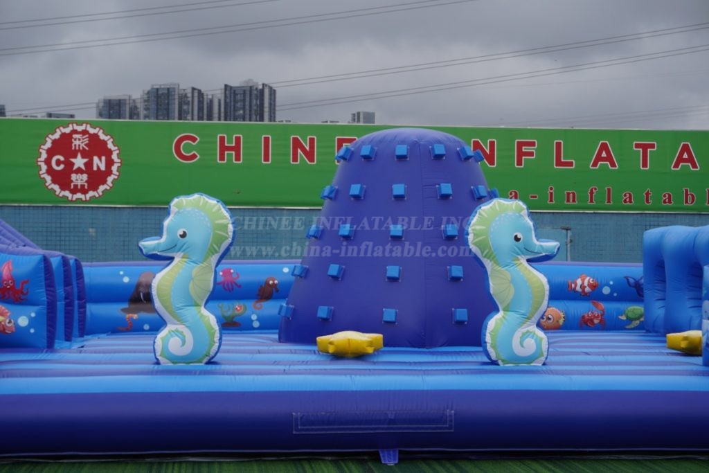 T6-4390 Ocean Theme Inflatable Park
