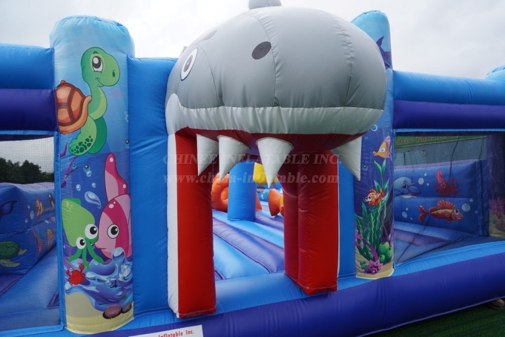 T6-4390 Ocean Theme Inflatable Park
