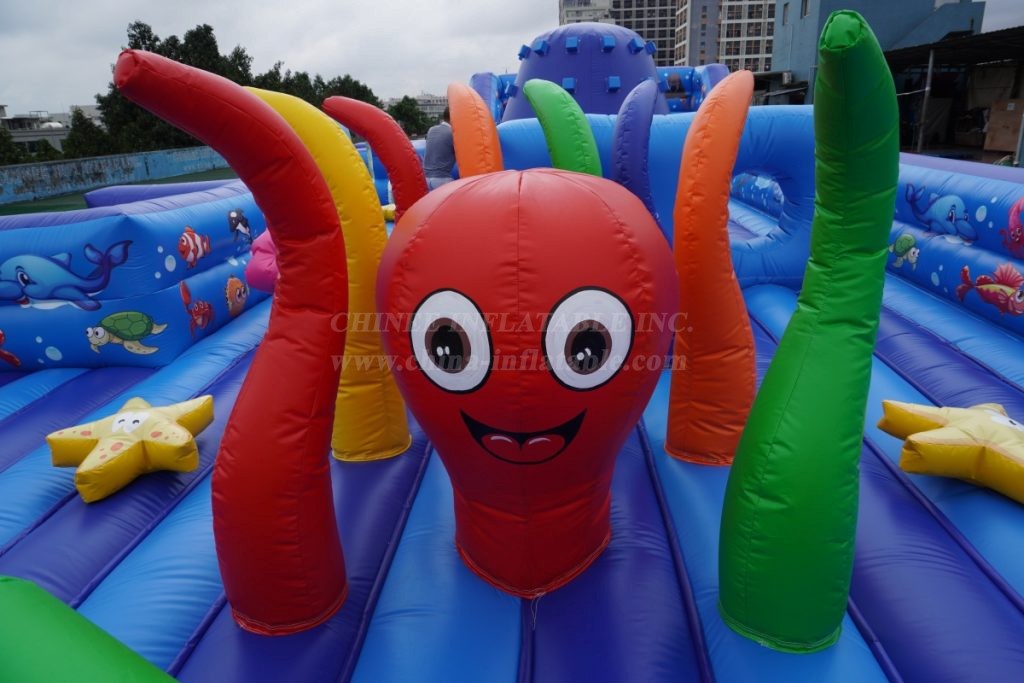 T6-4390 Ocean Theme Inflatable Park