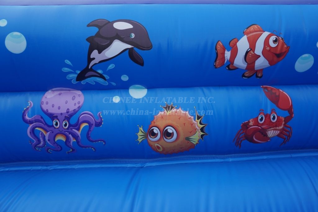 T6-4390 Ocean Theme Inflatable Park