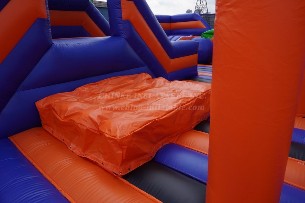 GF2-161 Giant Dinosaur Theme Inflatable Obstacle Course Park