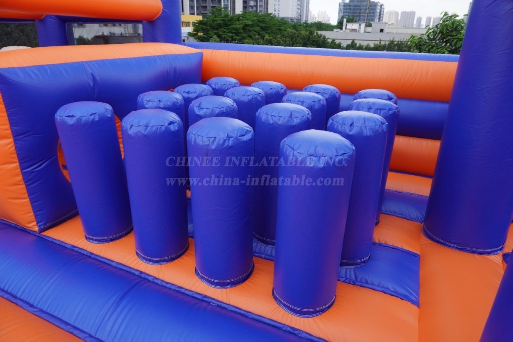 GF2-161 Giant Dinosaur Theme Inflatable Obstacle Course Park