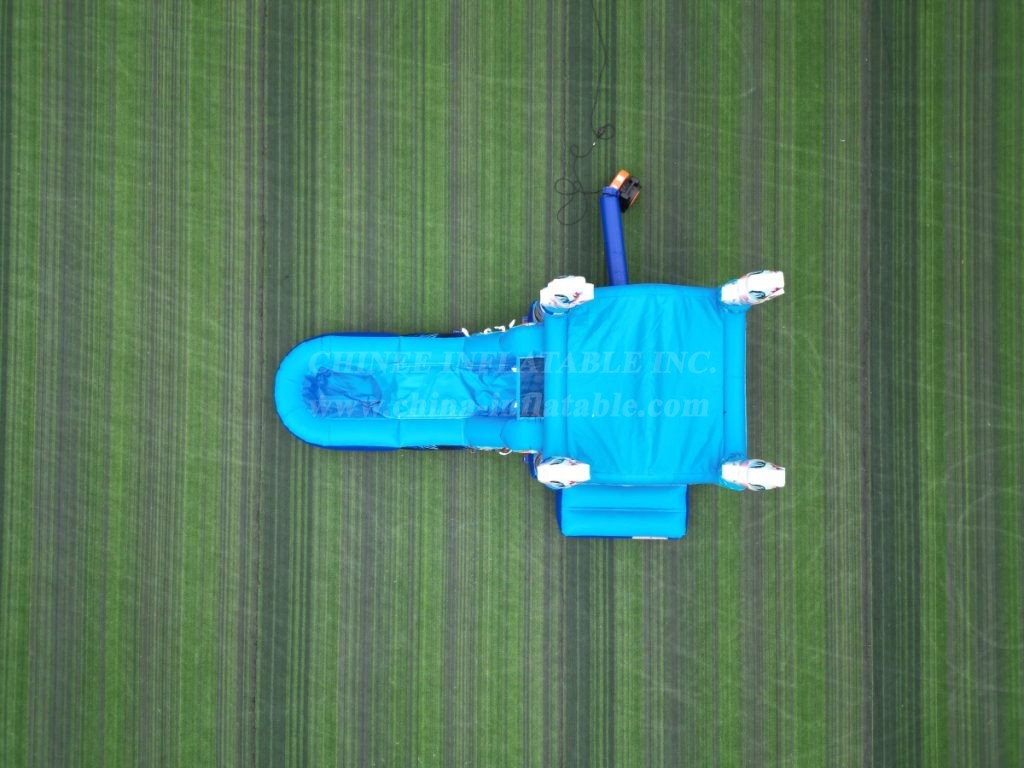 T2-4268G Moana Inflatable Bounce House with Slide & Pool