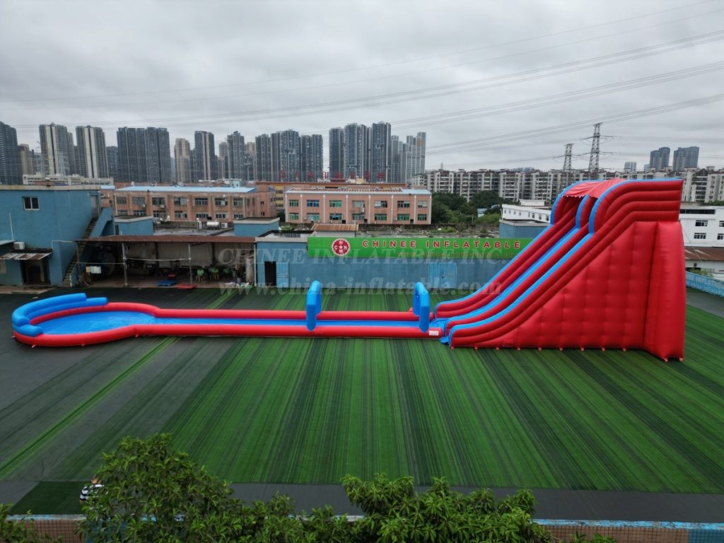 T8-3351B Giant Inflatable Water Slide with Splash Pool