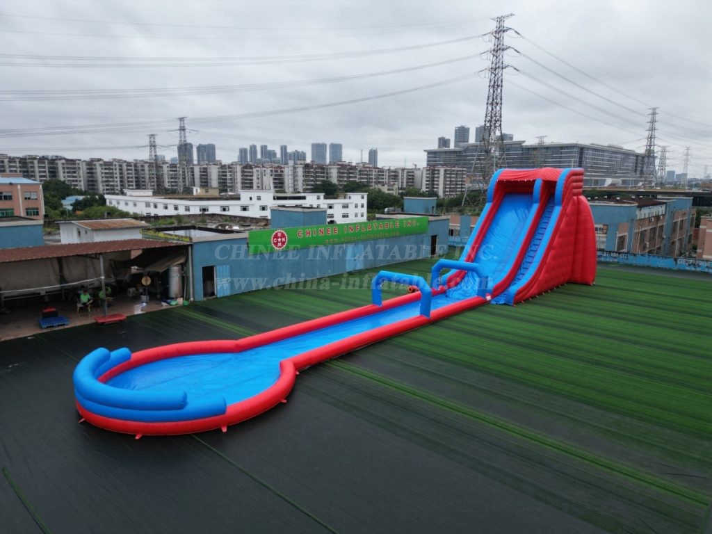 T8-3351B Giant Inflatable Water Slide with Splash Pool