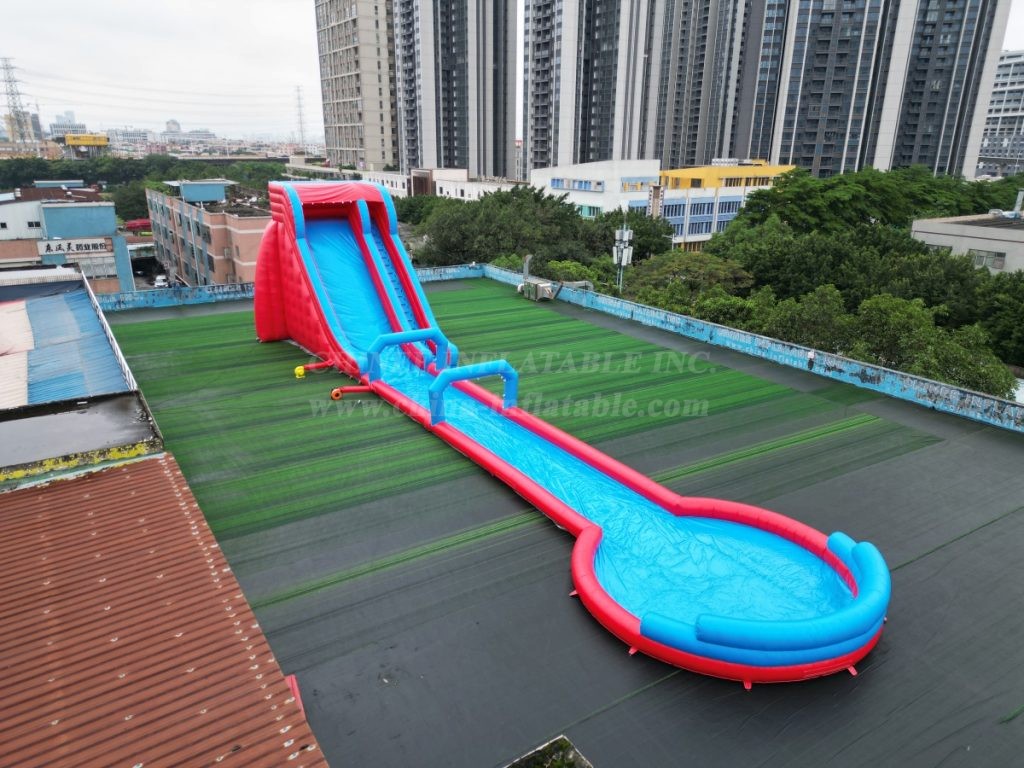 T8-3351B Giant Inflatable Water Slide with Splash Pool