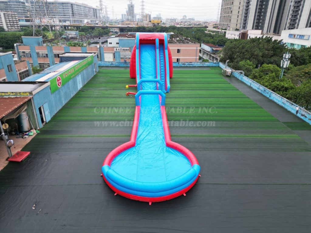 T8-3351B Giant Inflatable Water Slide with Splash Pool
