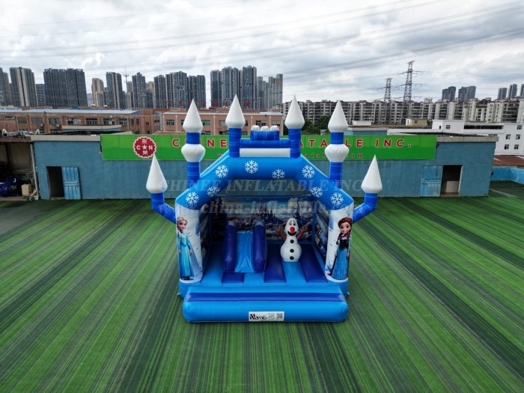 T2-8208 Disney Frozen Inflatable Castle