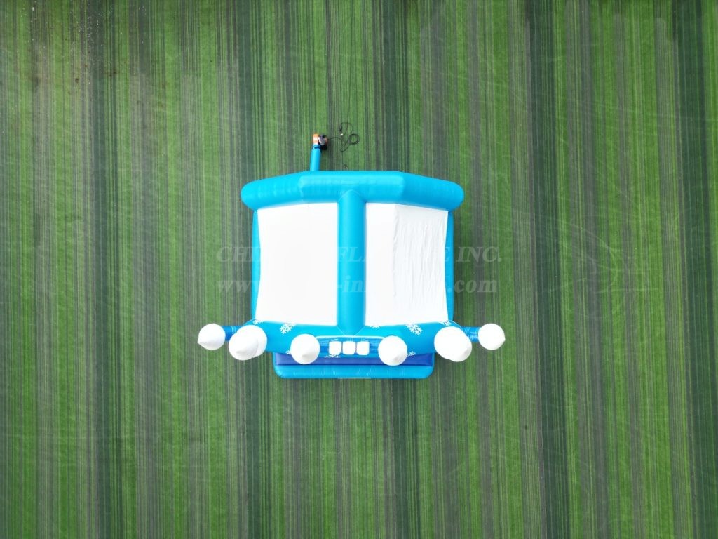 T2-8208 Disney Frozen Inflatable Castle