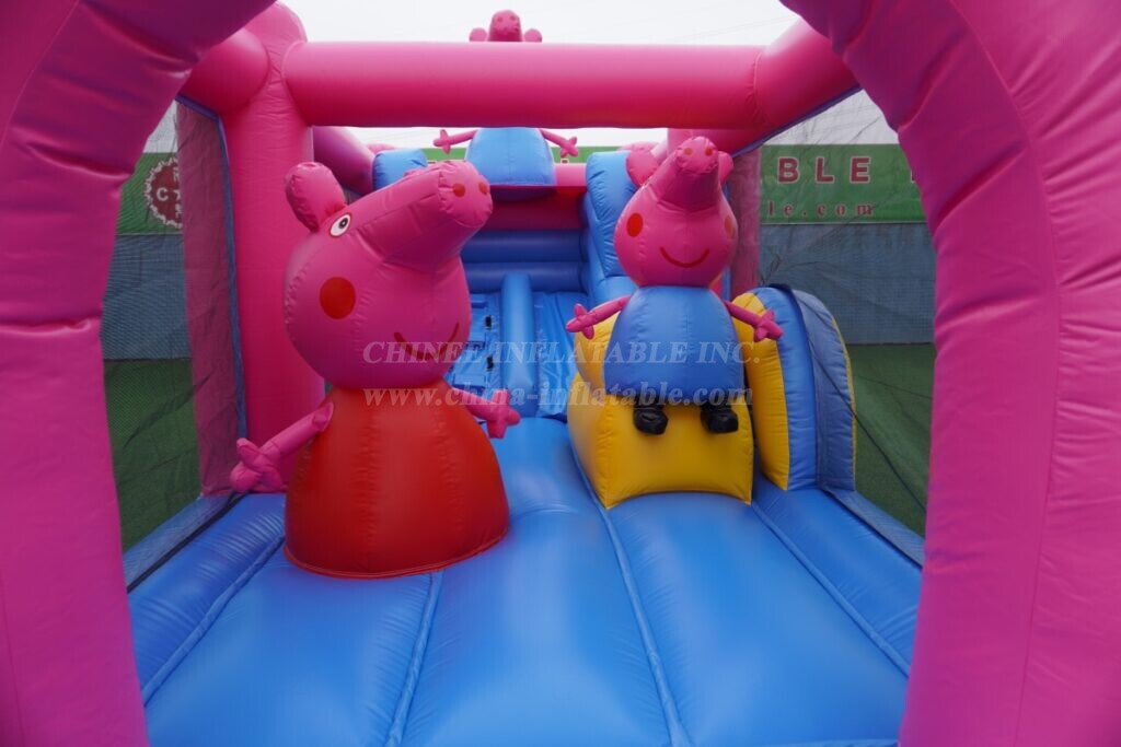 T2-8383 Peppa Pig Inflatable Combos
