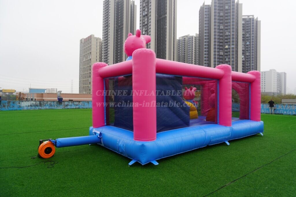 T2-8383 Peppa Pig Inflatable Combos