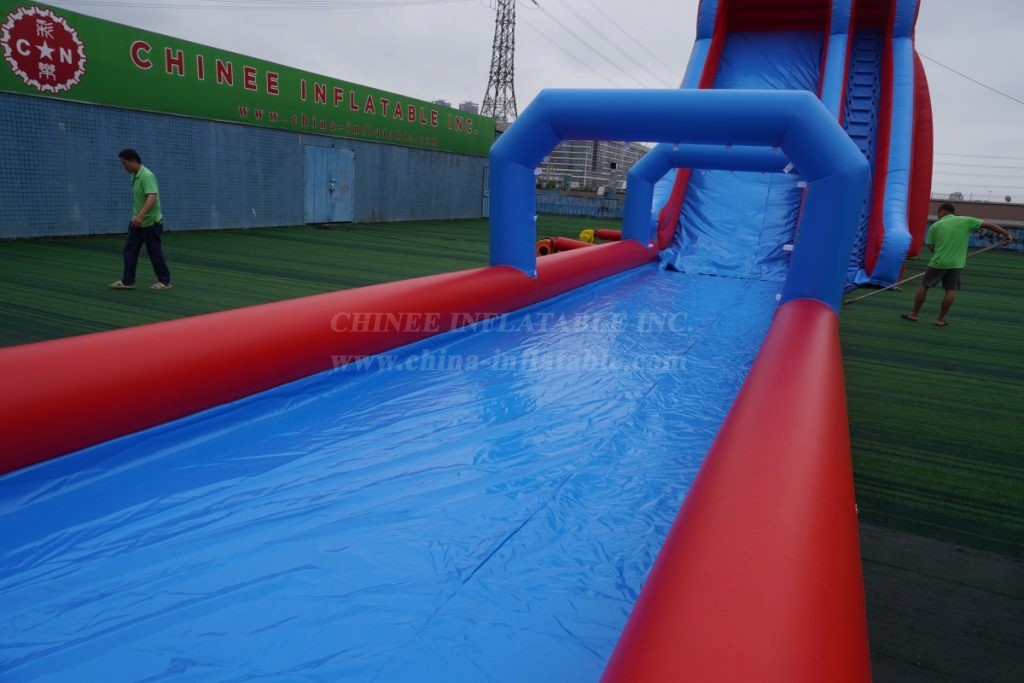 T8-3351B Giant Inflatable Water Slide with Splash Pool