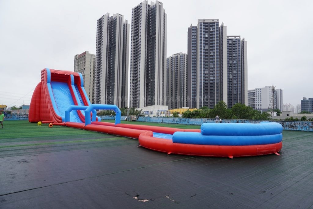 T8-3351B Giant Inflatable Water Slide with Splash Pool