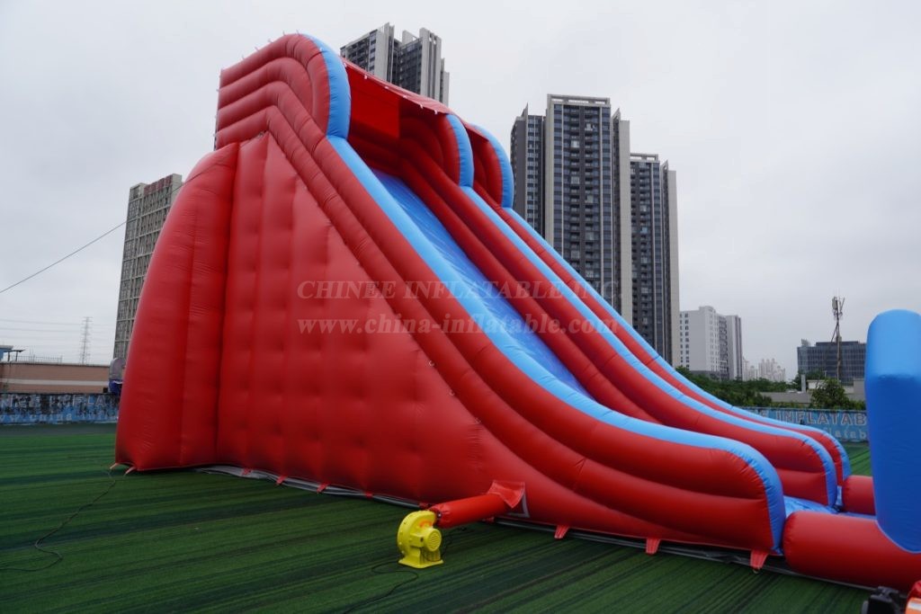 T8-3351B Giant Inflatable Water Slide with Splash Pool