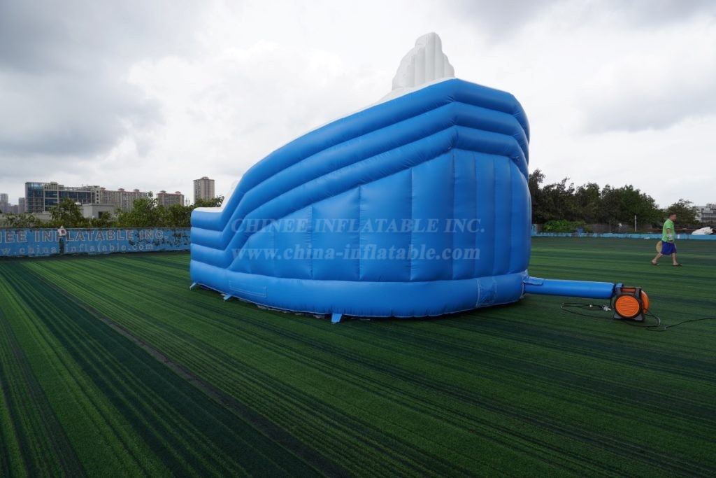 T8-4260B Moana Themed Dual Lane Inflatable Slide