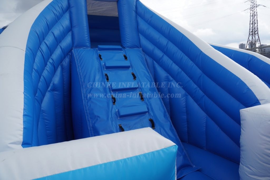 T8-4260B Moana Themed Dual Lane Inflatable Slide