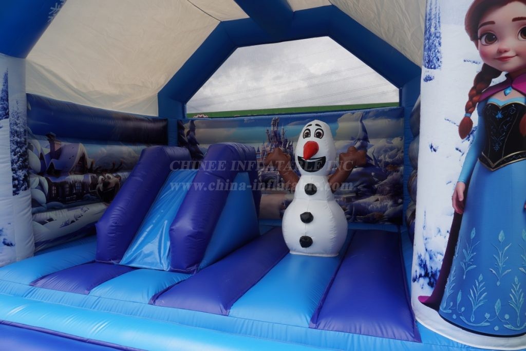 T2-8208 Disney Frozen Inflatable Castle