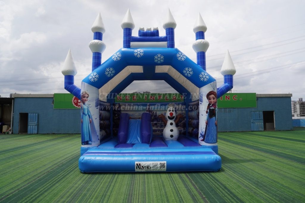 T2-8208 Disney Frozen Inflatable Castle