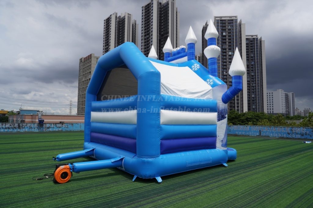 T2-8208 Disney Frozen Inflatable Castle