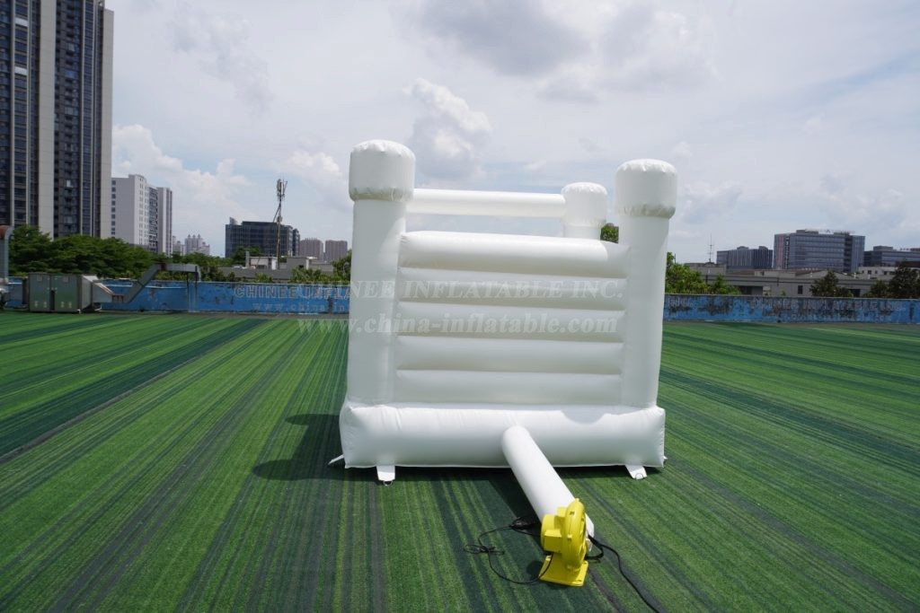 T2-3514G White Wedding Bounce House