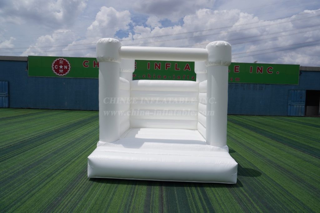 T2-3514G White Wedding Bounce House